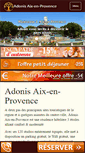 Mobile Screenshot of adonis-aix.com